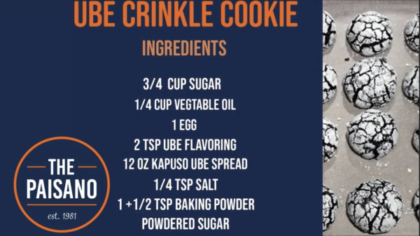 Cook. Eat. Write. Repeat: Ube Crinkle Cookie By Karabella Montalbo